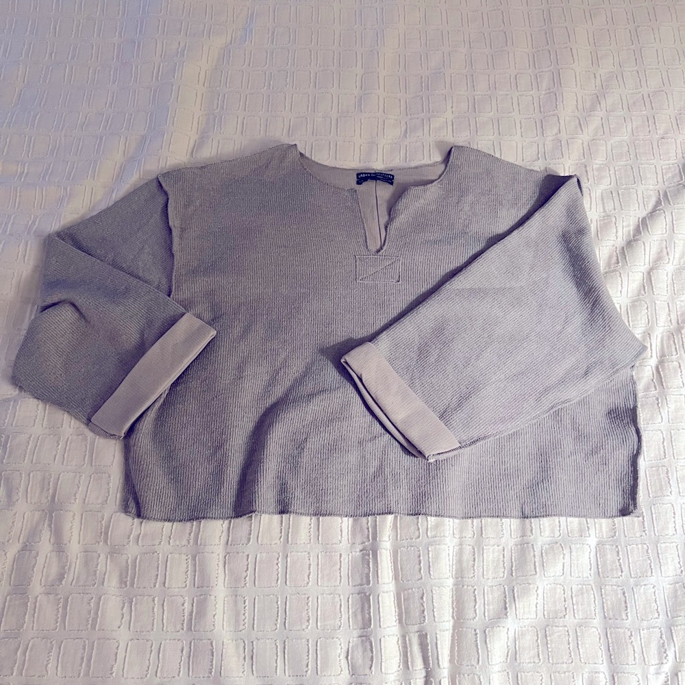 Urban Outfitters oversized gray sweater